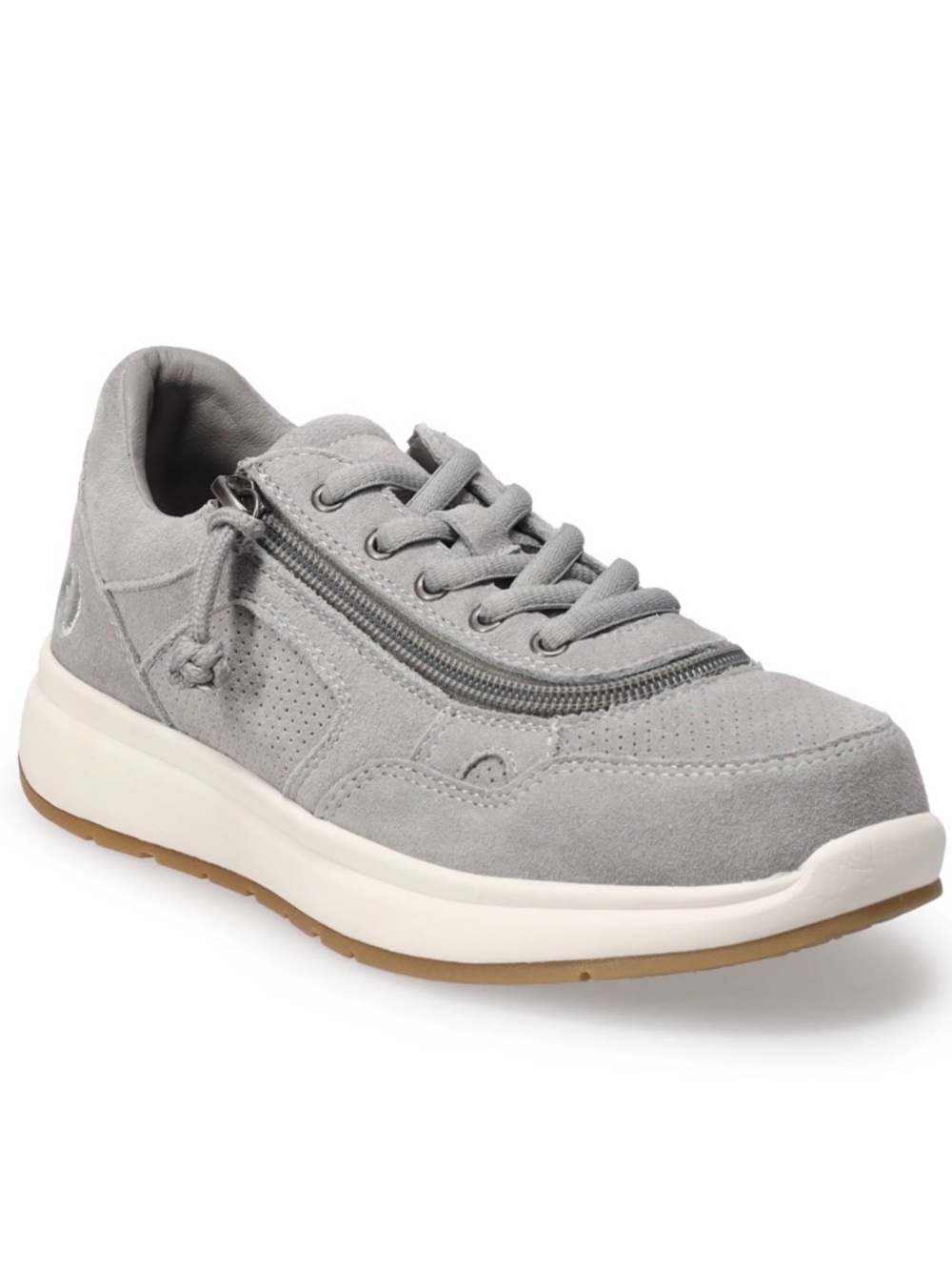 BILLY Footwear Women's Suede Adaptive Comfort Jogger Shoes W 8.5 NWT